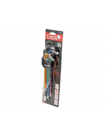 Zestaw długich kluczy Torx T10-T50 9 el. Tvardy - T00123 - Tvardy - 7