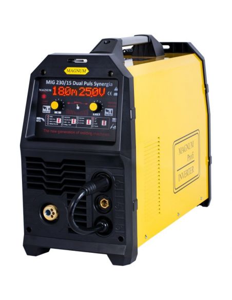 Spawarka Magnum MIG 230/15 Dual Puls Synergia - zestaw - U MI 230 DP15-G - Magnum - 8