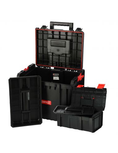 Zestaw mobilnych skrzynek narzędziowych Qbrick System PRO Cart + R-BOX 13" - Z255758PG001_pakiet1 - Qbrick System - 2