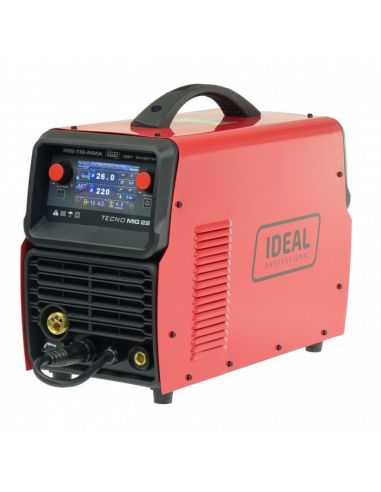 Spawarka Ideal Tecnomig 222 LCD Synergic - zestaw - TMIG222LCD-G - Ideal - 9