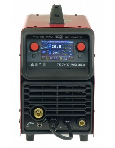 Spawarka Ideal Tecnomig 222 LCD Synergic - zestaw - TMIG222LCD-G - Ideal - 10