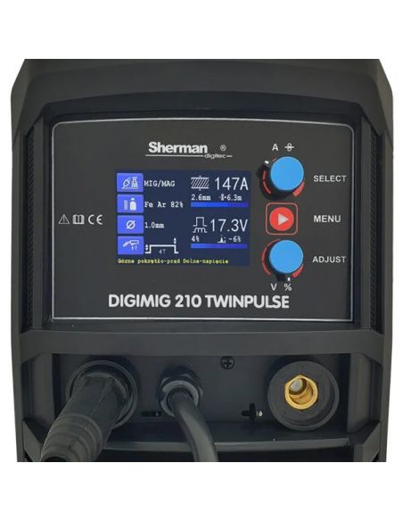 Spawarka Sherman DIGIMIG 210 TwinPulse  - zestaw - 7812707-G - Sherman - 10