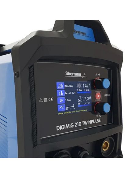 Spawarka Sherman DIGIMIG 210 TwinPulse  - zestaw - 7812707-G - Sherman - 11