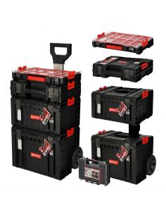 Zestaw mobilnych skrzynek narzędziowych Qbrick System PRO Set 5w1 - Z255710PG001 - Qbrick System - 1