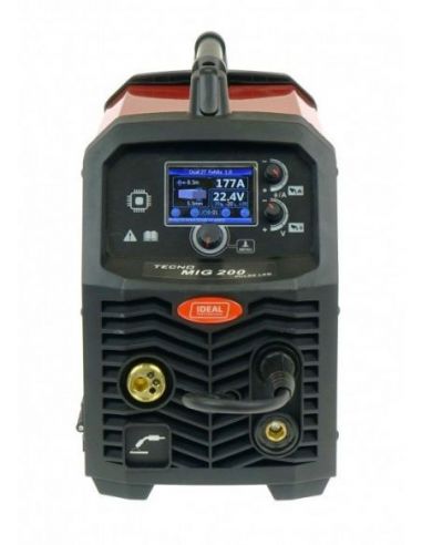 Spawarka Ideal Tecnomig 200 Pulse LCD - zestaw - TMIG200P-G - Ideal - 5