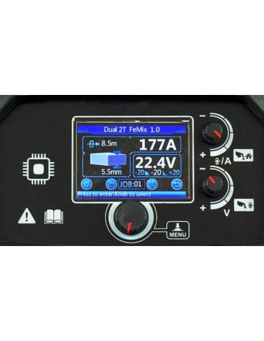 Spawarka Ideal Tecnomig 200 Pulse LCD - zestaw - TMIG200P-G - Ideal - 6