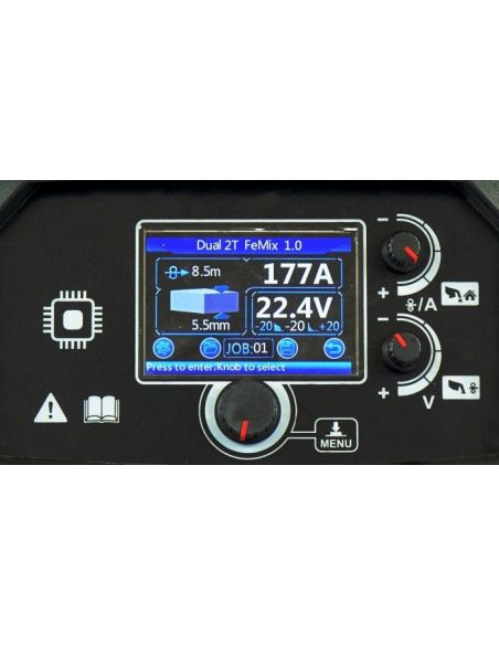 Spawarka Ideal Tecnomig 200 Pulse LCD - zestaw - TMIG200P-G - Ideal - 6