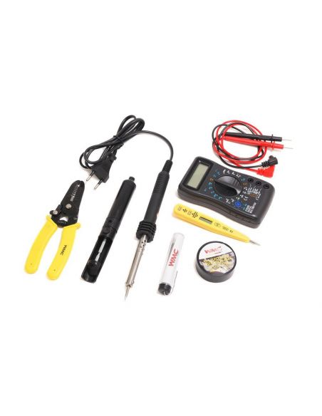 Zestaw narzędzi dla elektryka 34 el. WMC Tools - 1034 - WMC Tools - 10