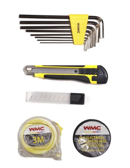 Zestaw narzędzi dla elektryka 34 el. WMC Tools - 1034 - WMC Tools - 12