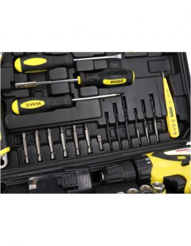 Zestaw narzędzi z wkrętarką 68 el. WMC Tools - 2068 - WMC Tools - 4