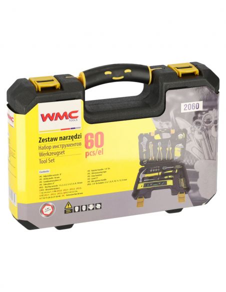 Zestaw narzędzi 60 el. WMC Tools - 2060 - WMC Tools - 8