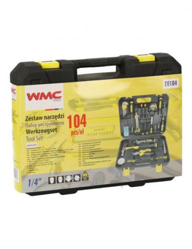 Zestaw narzędzi 104 el. WMC Tools - 20104 - WMC Tools - 9