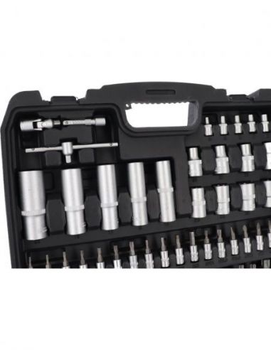 Zestaw kluczy nasadowych 1/2", 1/4" 108 el. WMC Tools - 41082-5 - WMC Tools - 3