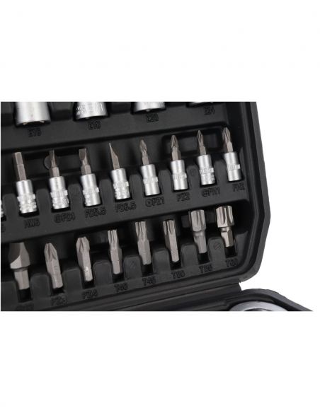 Zestaw kluczy nasadowych 1/2", 1/4" 108 el. WMC Tools - 41082-5 - WMC Tools - 4