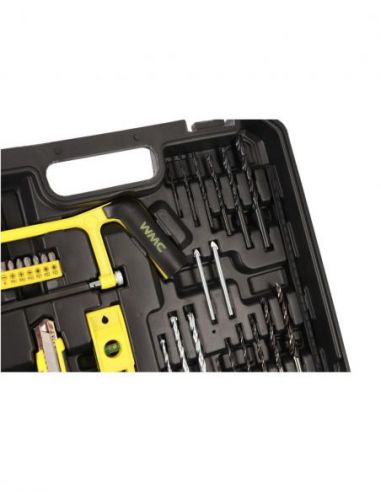 Zestaw narzędzi z wiertarką udarową 96 el. WMC Tools - 1096 - WMC Tools - 3