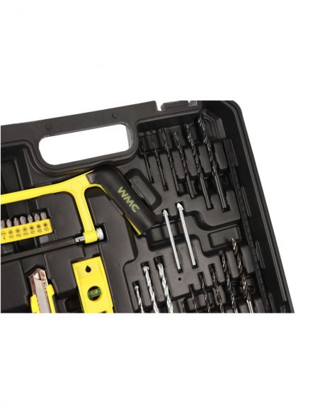 Zestaw narzędzi z wiertarką udarową 96 el. WMC Tools - 1096 - WMC Tools - 3