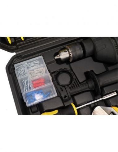 Zestaw narzędzi z wiertarką udarową 96 el. WMC Tools - 1096 - WMC Tools - 5