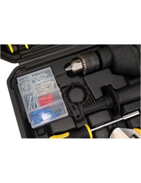Zestaw narzędzi z wiertarką udarową 96 el. WMC Tools - 1096 - WMC Tools - 5
