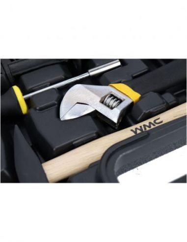 Zestaw narzędzi z wiertarką udarową 96 el. WMC Tools - 1096 - WMC Tools - 6