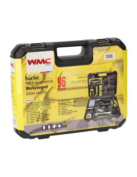 Zestaw narzędzi z wiertarką udarową 96 el. WMC Tools - 1096 - WMC Tools - 11