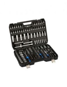 Zestaw kluczy nasadowych 1/2", 1/4", 3/8" 172 el. Forsage - 41723-5 - Forsage - 1