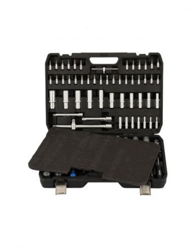 Zestaw kluczy nasadowych 1/2", 1/4", 3/8" 172 el. Forsage - 41723-5 - Forsage - 3
