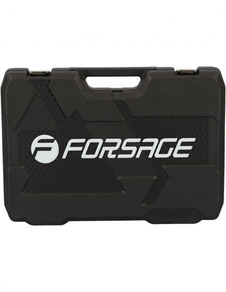 Zestaw kluczy nasadowych 1/2", 1/4", 3/8" 172 el. Forsage - 41723-5 - Forsage - 11