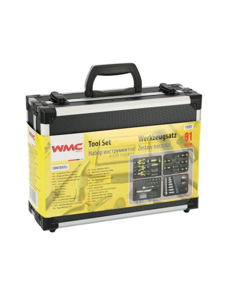 Zestaw narzędzi 91 el. WMC Tools - 1091 - WMC Tools - 12
