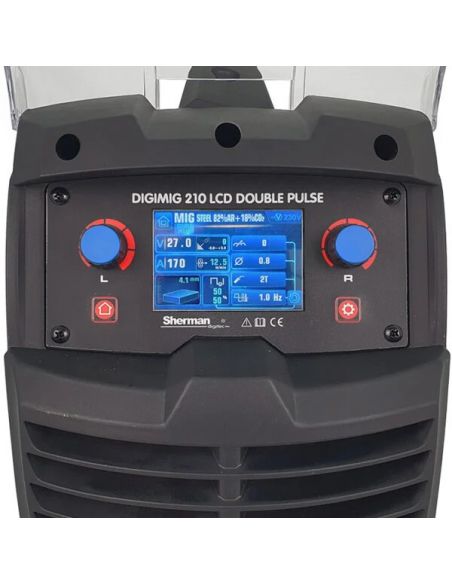 Spawarka Sherman DIGIMIG 210 LCD Double Pulse - zestaw - 7812698-G - Sherman - 10