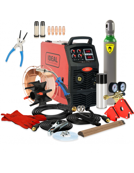 Spawarka Ideal Tecnomig 370 4x4 Digital MMA - zestaw - TMIG370V2-G - Ideal - 2