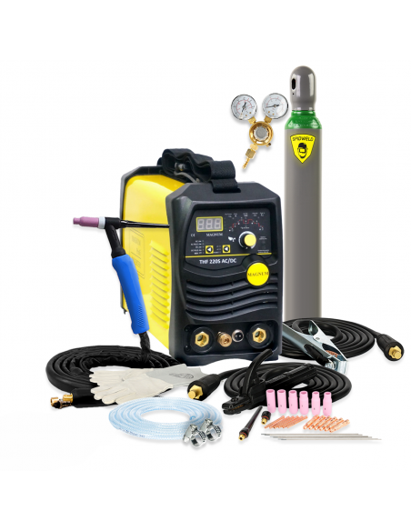 Spawarka Magnum TIG THF 220S AC/DC Pulse - zestaw - U I THF220SAC-G - Magnum - 3