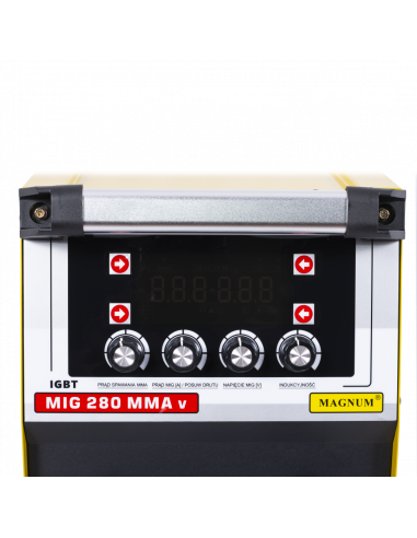Spawarka Magnum MIG 280 MMA V IGBT - zestaw - U MI 280 MMAV-G - Magnum - 4