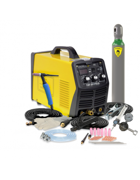 Spawarka Magnum TIG THF 201 Puls Digital - zestaw - U I THF201P D-G - Magnum - 3