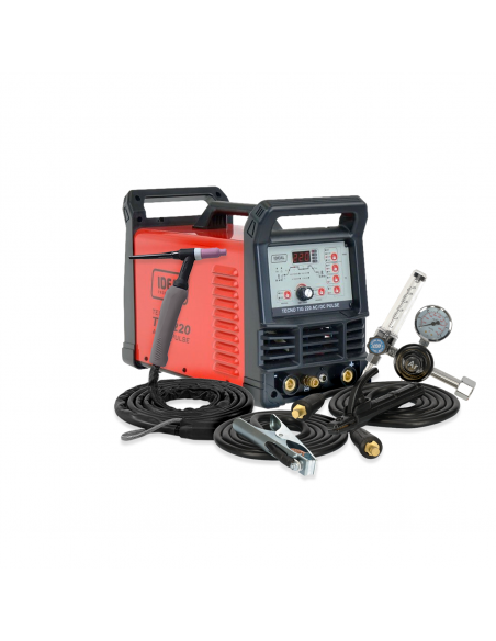 Spawarka Ideal Tecnotig 220 AC/DC Pulse MPX - zestaw - TTIG220ACMPX-G - Ideal - 4