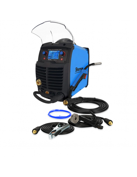 Spawarka Sherman DIGIMIG 210 LCD Double Pulse - zestaw - 7812698-G - Sherman - 7