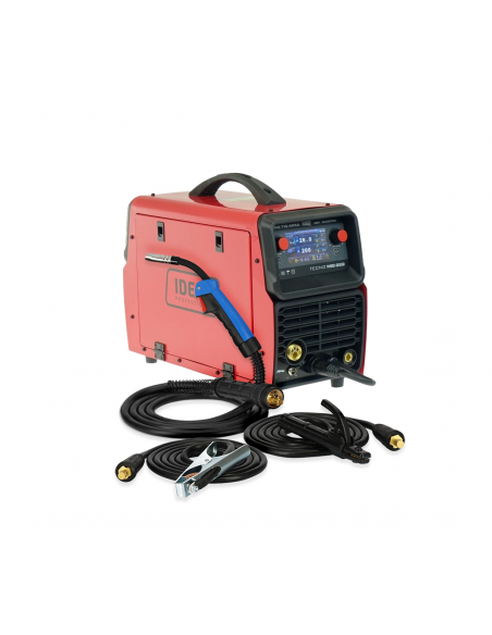 Spawarka Ideal Tecnomig 222 LCD Synergic - zestaw - TMIG222LCD-G - Ideal - 7