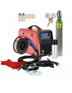Spawarka Ideal Tecnomig 222 LCD Synergic - zestaw - TMIG222LCD-G - Ideal - 5