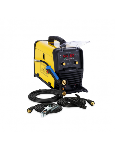 Spawarka Magnum MIG 203 Easy Synergia - zestaw