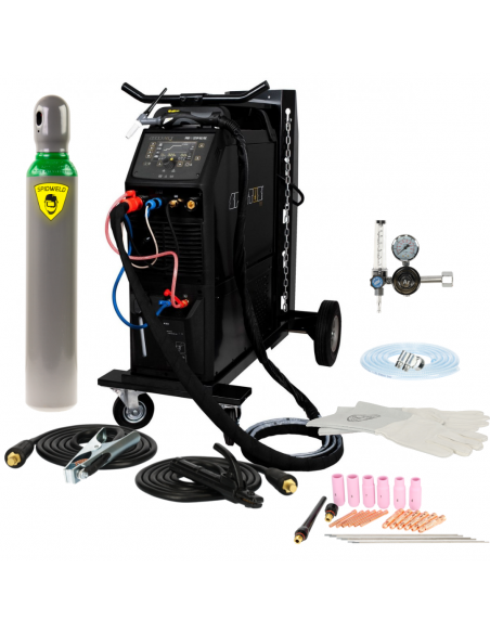 Spawarka Spartus ProTIG 321PW AC/DC - zestaw