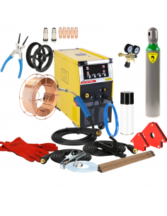 Spawarka Magnum MIG 280 MMA V IGBT - zestaw