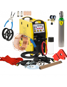 Spawarka Magnum MIG 270 MMA Synergia - zestaw