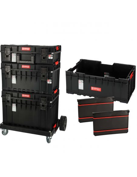 Zestaw mobilnych skrzynek narzędziowych Qbrick System ONE TP Profi Set - Z254713PG012 - Qbrick System - 1