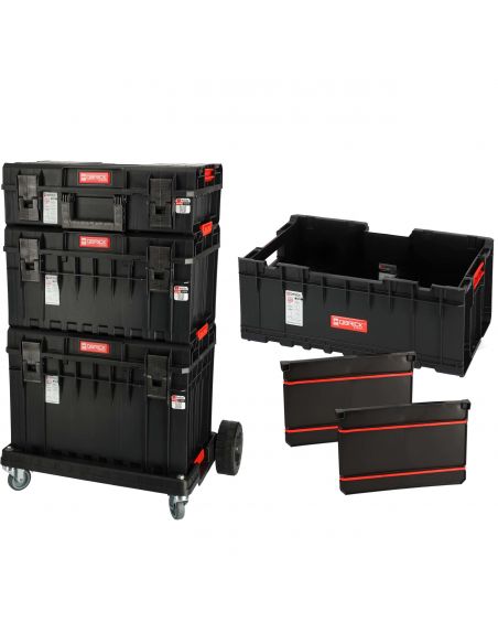 Zestaw mobilnych skrzynek narzędziowych Qbrick System ONE TP Basic Set - Z254706PG012 - Qbrick System - 1