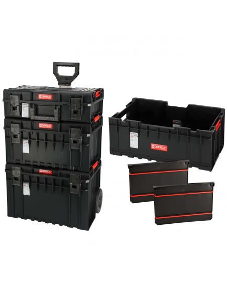 Zestaw mobilnych skrzynek narzędziowych Qbrick System ONE Cart Technik Set - Z254690PG012 - Qbrick System - 1