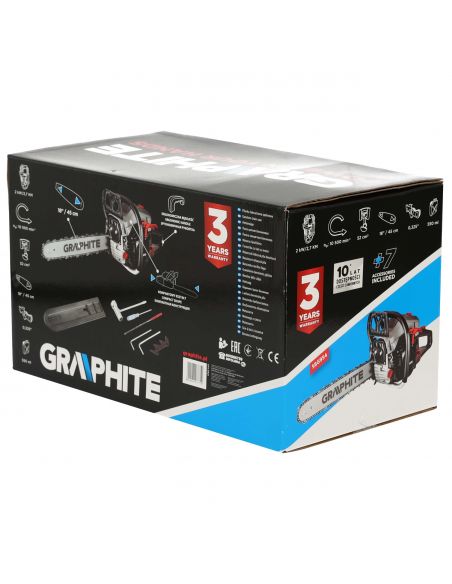 Pilarka łańcuchowa spalinowa Graphite 2 kW 2.7 KM 18" 450 mm - 58G954 - Graphite - 9