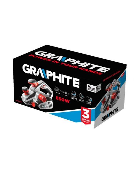 Strug elektryczny Graphite 850 W 82 mm - 59G678 - Graphite - 11