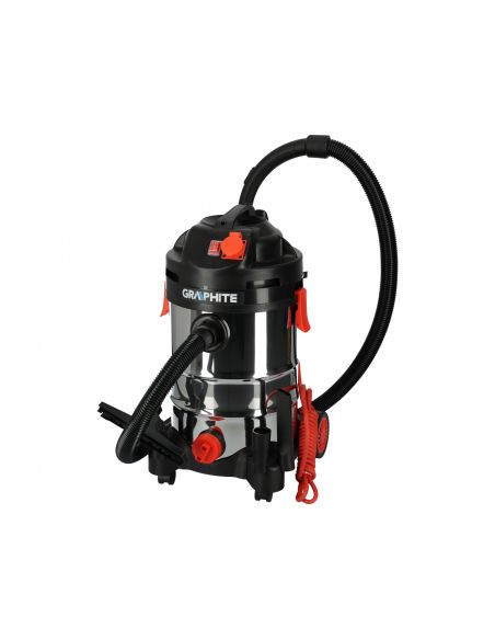 Odkurzacz warsztatowy Graphite 1500 W 30 l - 59G607 - Graphite - 4
