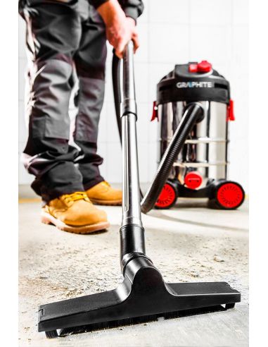 Odkurzacz warsztatowy Graphite 1500 W 30 l - 59G607 - Graphite - 15
