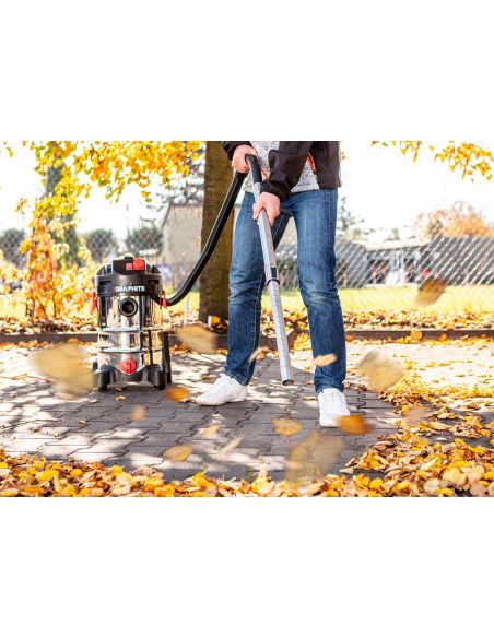 Odkurzacz warsztatowy Graphite 1500 W 30 l - 59G607 - Graphite - 17