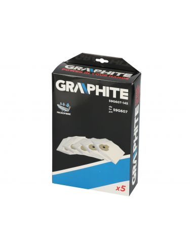 Worki do odkurzacza Graphite 59G607 5 szt. - 59G607-145 - Graphite - 3